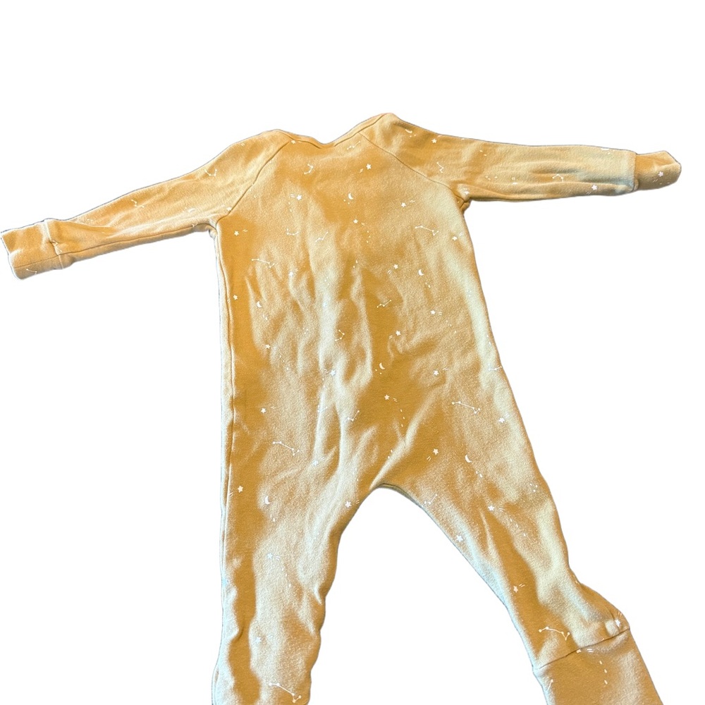 Rylee + Cru Tan baby One Piece Footie - Picture 2 of 4